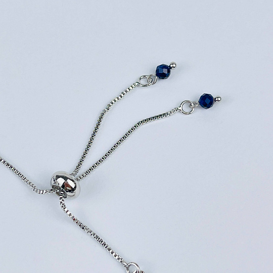 Браслет регулируемый из Лазурита, Иолита и Содалита, Артикул: 117956 - изображение товара №3