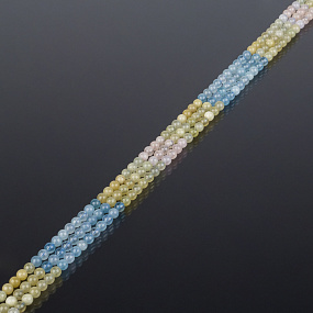 Бусины для рукоделия из Берилла, Аквамарина и Морганита, Артикул: 080352 - изображение товара №1