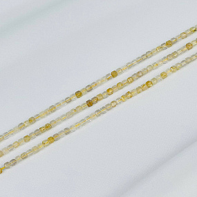 Бусины для украшений из Рутилового кварца