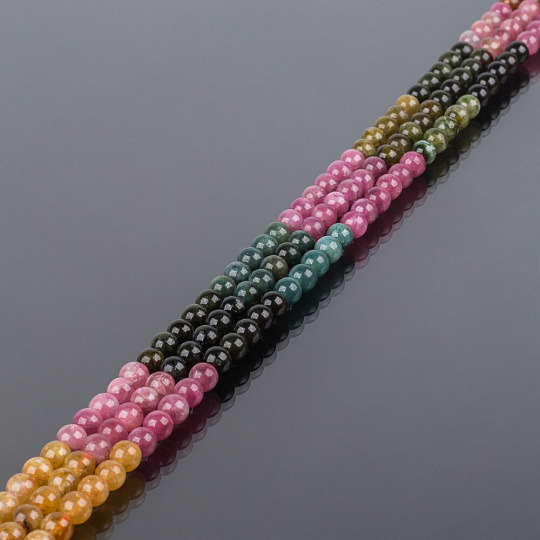 Бусины для украшений из Турмалина микс, Артикул: 093109 - изображение товара №1