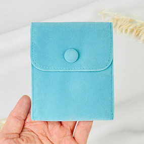 Мешочек: Бархат бирюзовый 1 шт., Артикул: 116511 - изображение товара №2