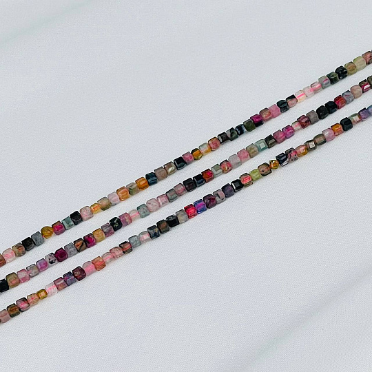 Бусины для украшений из Турмалина микс, Артикул: 092831 - изображение товара №1