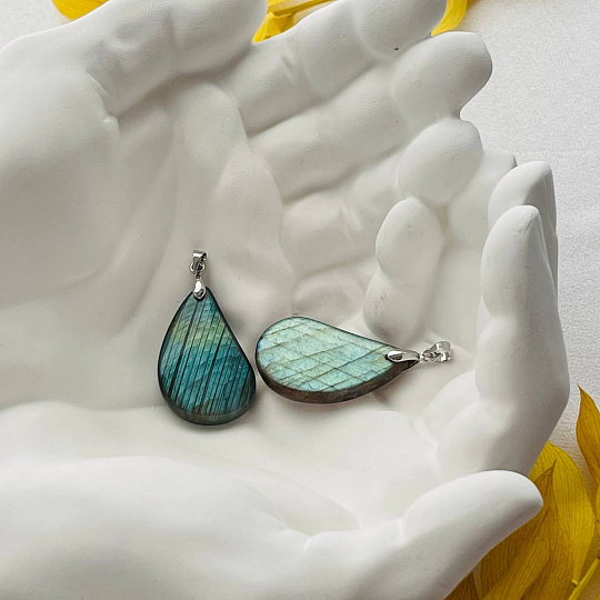 Кулон из Лабрадора, Артикул: 098791 - изображение товара №1