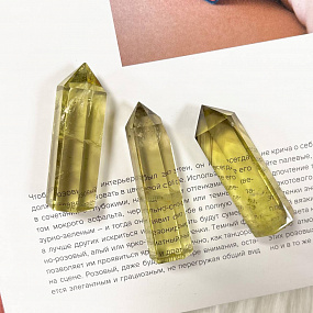 Кристалл из лимонного Кварца