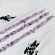 Бусины для украшений из необработанного Аметиста