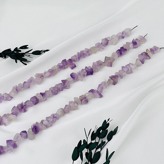 Бусины для украшений из необработанного Аметиста, Артикул: 065691 - изображение товара №1