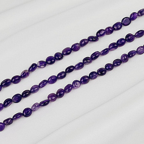 Бусины для украшений из Аметиста (галтовка)