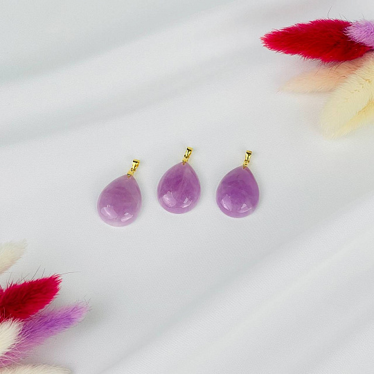 Кулон из Кунцита, Артикул: 093887 - изображение товара №1