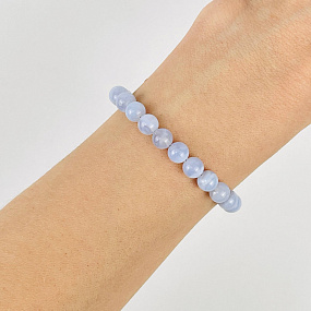 Браслет из Голубого агата