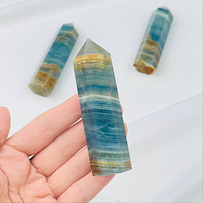 Кристалл из голубого карибского Кальцита, Артикул: 088194 - изображение товара №1