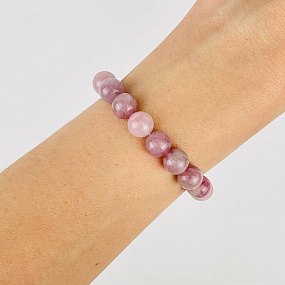 Браслет из мадагаскарского Розового кварца