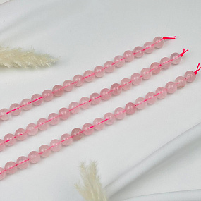 Бусины дляукрашений и Розового кварца (39 бусин), Артикул: 076402 - изображение товара №3
