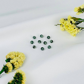 Бусины для украшений из Серафинита (10 шт), Артикул: 117276 - изображение товара №1