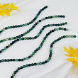 Бусины для рукоделия из Агата мохового (58 бусин)