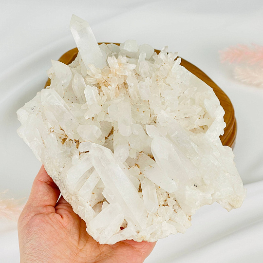 Друза Горного Хрусталя на подставке, Артикул: 117712 - изображение товара №3