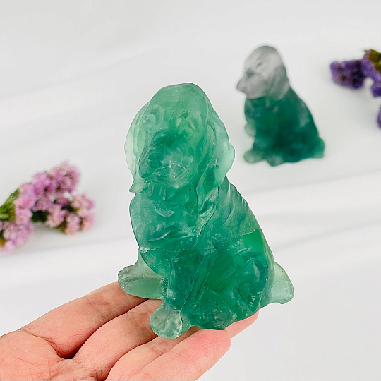 Фигурка Собака из Флюорита, Артикул: 117433 - изображение товара №3