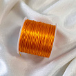Резинка для браслетов оранжевая (60 метров)