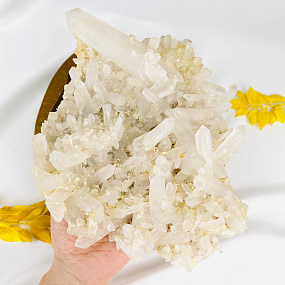 Друза Горного Хрусталя на подставке, Артикул: 117714 - изображение товара №3