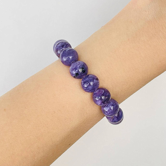 Браслет из Чароита, Артикул: 115902 - изображение товара №1