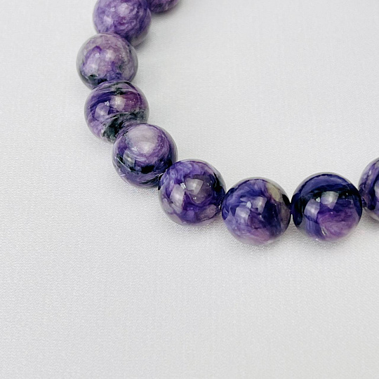 Браслет из Чароита, Артикул: 115954 - изображение товара №2