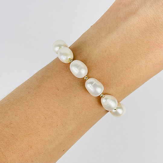 Браслет из Жемчуга, Артикул: 117402 - изображение товара №2