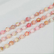 Бусины для украшений из розового Опала (35 бусин)