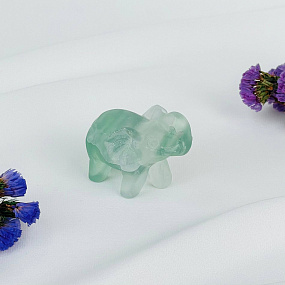 Фигурка Слон из Флюорита, Артикул: 117431 - изображение товара №4
