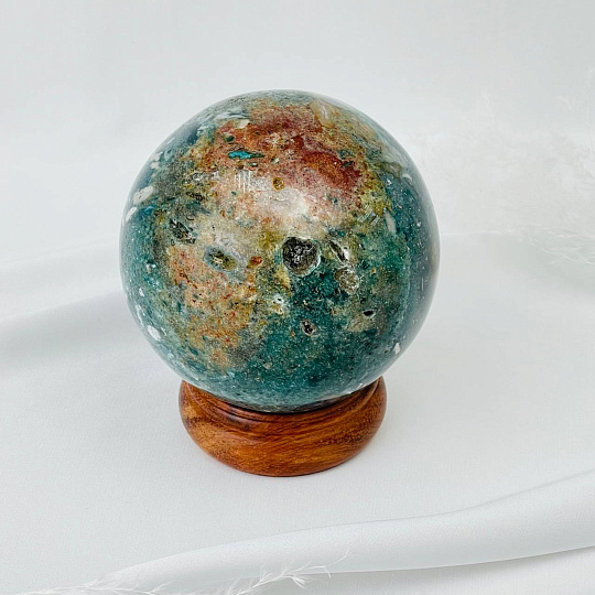 Шар из океанической Яшмы, Артикул: 088233 - изображение товара №1