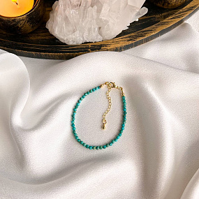 Браслет из Бирюзы, Артикул: 097342 - изображение товара №2