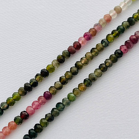 Бусины для украшений из Турмалина микс