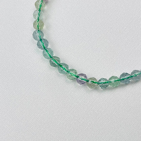 Браслет из Флюорита огранка, Артикул: 089006 - изображение товара №3