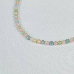 Колье из Берилла микс, Артикул: 072519 - изображение товара №2