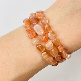 Бусины для украшений из Лунного камня, Артикул: 077022 - изображение товара №2