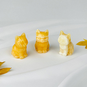 Фигурка Кошка из Кальцита