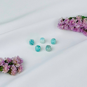 Бусины для украшений из Амазонита (5 шт), Артикул: 116795 - изображение товара №1