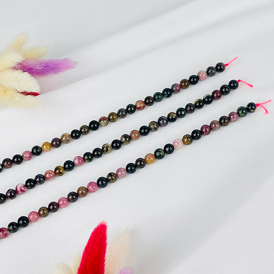 Бусины для рукоделия из Турмалина микс, Артикул: 083456 - изображение товара №2