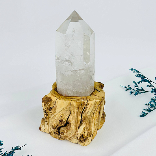 Кристалл из Горного Хрусталя на подставке, Артикул: 117128 - изображение товара №1