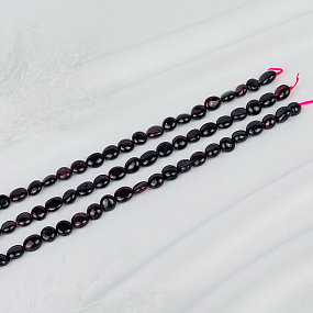 Бусины для украшений из Граната (галтовка), Артикул: 075223 - изображение товара №3