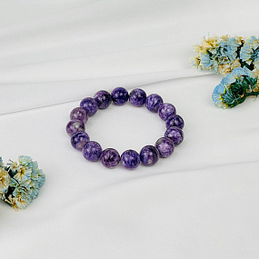 Браслет из Чароита, Артикул: 115882 - изображение товара №3