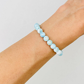 Браслет из Ларимара, Артикул: 082428 - изображение товара №1