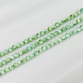 Бусины для украшений из Ангелита (46 бусин), Артикул: 116962 - изображение товара №1