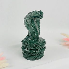 Статуэтка Кобра из Змеевика, Артикул: 118020 - изображение товара №2