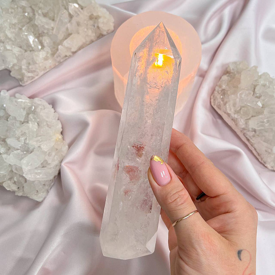 Кристалл из Горного Хрусталя на подставке, Артикул: 104571 - изображение товара №1