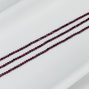 Бусины для украшений из Граната "Альмандин" огранка, Артикул: 090404 - изображение товара №1