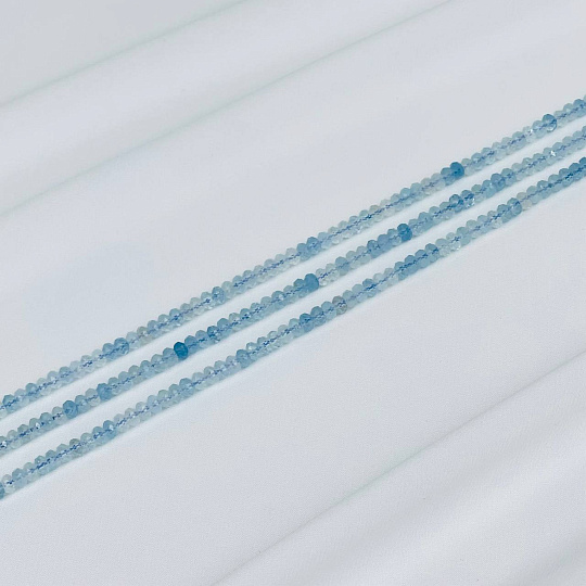 Бусины для украшений из Аквамарина, Артикул: 074546 - изображение товара №1