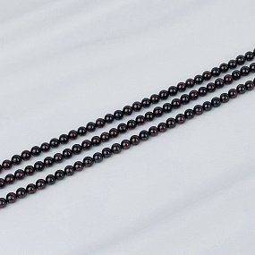 Бусины для украшений из Граната (Пироп) (64 бусины)