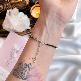 Браслет из Пирита, Артикул: 098416 - изображение товара №2