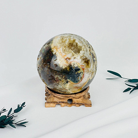 Шар из океанической Яшмы