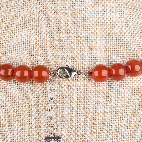 Бусы из Сердолика , Артикул: 077481 - изображение товара №2