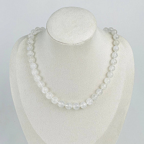 Колье на увеличение из Лунного камня